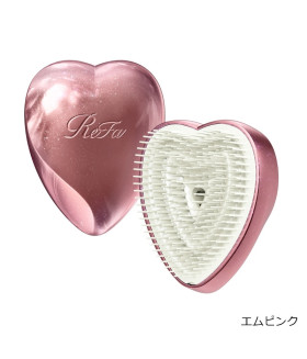 Refa Heart Brush Rose Gold